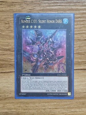 Number C101: Silent Honor DARK (UTR) LVAL-EN046 Legacy of the Valiant1st Edition