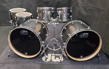 DW Performance Pewter Sparkle Black Schlagzeu...