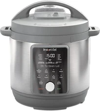 Instant Pot, 8-Quart Whisper Quiet 9-in-1 Electric Pressure Cooker, Slow Rice Co