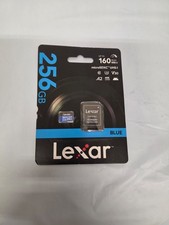 Lexar 256GB Blue Micro SD Card Up to 160MB/s, microSDXC UHS