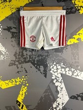 Manchester United Home Football Soccer Shorts 2020 Adidas Kids 18-24M ig93