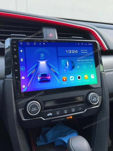 Car Apple Carplay For 2016-2020 Honda Civic Android 15.0 Stereo Radio GPS WIFI