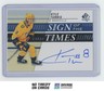 2019-20 SP Authentic Sign of the Times Auto Kyle Turris #SOTT-TU Nashville
