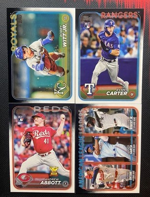 2024 Topps Series 1 Baseball BASE CARDS You Pick-Complete Your Set 176-350
