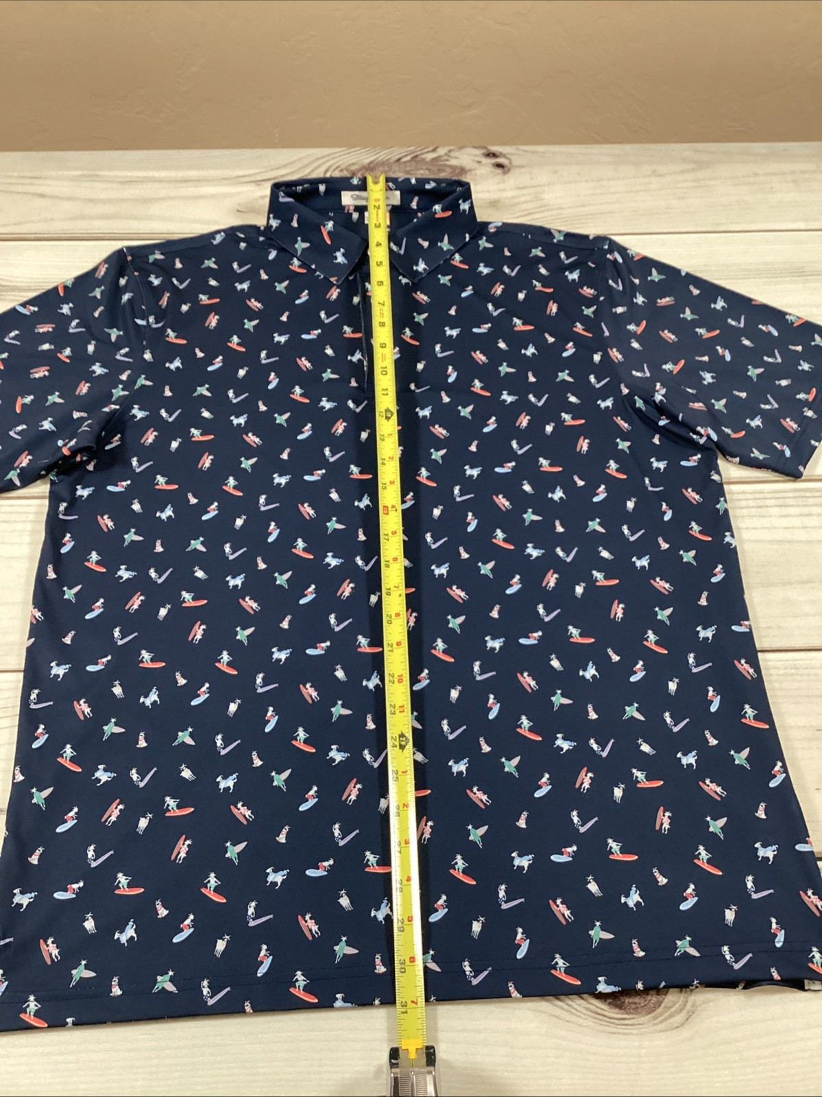 Straight Down Billy The Kid Performance Golf Polo… - image 6