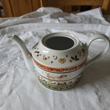 Teekanne Weihnachtsgeschirr Weihnachten Porzellan Ahorn Kanne Kaffeekanne