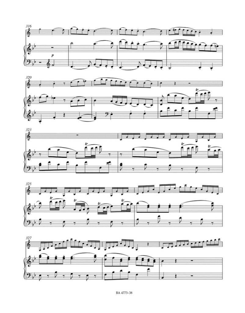 Concerto for Clarinet in A major (K.622) (Clarinet in B-flat & Piano) Clarinet M