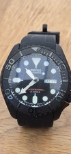 Seiko 7s26a Stealth Divers Watch Automatic Black SKX007 
