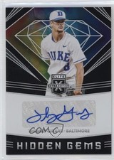 2020 Panini Elite Extra Edition Hidden Gems Black Thomas Girard #HG-TG Auto 05nw