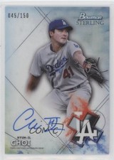 2021 Bowman Sterling Prospect Refractor 45/150 Hyun-il Choi #BSPA-HC Auto 0zi1
