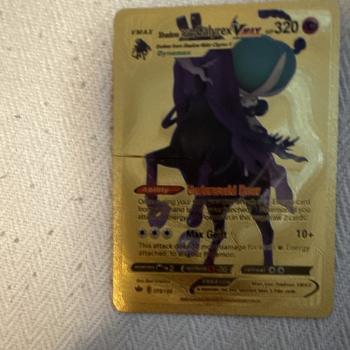 Shadow Rider Calyrex VMAX 320 HP Astral Radiance Ultra Rare Holo Full Art