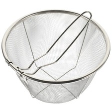  Wire Fry Basket Oil Draining Tool Stainless Steel Frying Strainer Chicken 14.85 per metre