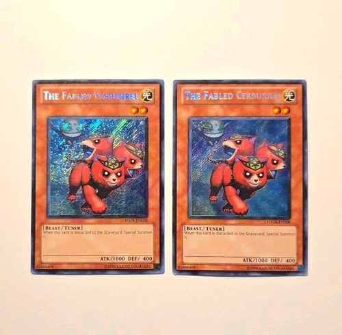 The Fabled Cerburrel [1st Edition] HA04-EN008 YuGiOh Hidden Arsenal 4: Trishula's Triumph card