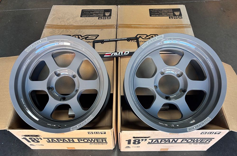 Rays TE37XT AG Gray Wheel Rim 18