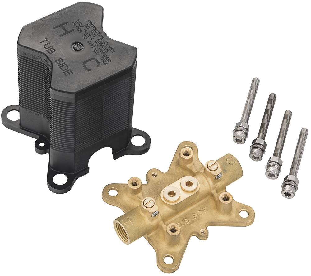 Signature Hardware Freestanding Tub Faucet Rough-In Valve with Stops 14590₽