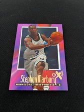 STEPHON MARBURY ROOKIE EX 2000 MINNESOTA 1996 RC BASKETBALL CARD. rookie card picture