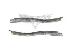 1958 Chevy Impala Convertible Quarter Window Beltline Molding Pair 1958 Chevy Impala Convertible Quarter Window Beltline Molding Pair
