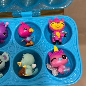 Hatchimals CollEGGtibles Figures with Egg Carton Carrier Toy Set Lot