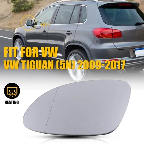 For Volkswagen Tiguan 09-17 Driver Left LH Side View Mirror Glass Heated 1X M