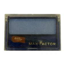 Vintage Max Factor Shimmer Frost Shadow Snowmaid Blue Eyeshadow Makeup .11 oz