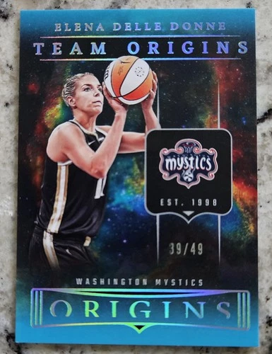 2024 Panini Origins WNBA - Team Origins #12 Elena Delle Donne - Teal SN 39 /49