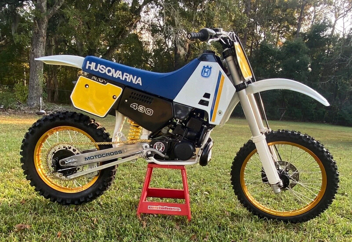1987 Husqvarna 430 CR dirt bike