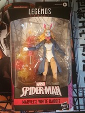 Marvel Legends Series Spider-Man Marvel's White Rabbit Figure BAF Demogoblin