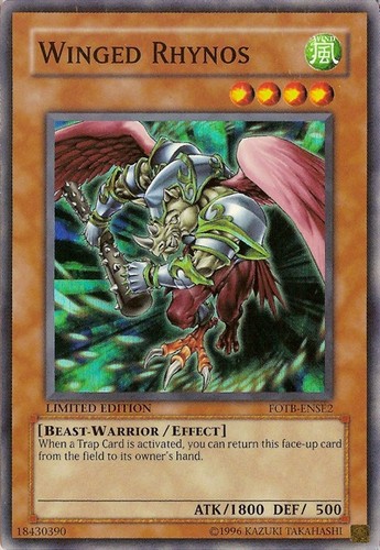 Winged Rhynos - Force of the Breaker - Super Rare