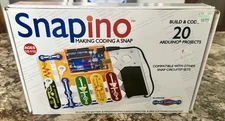 Snapino Snap Circuits Elenco Arduino Projects Coding set Brand New Code Coders
