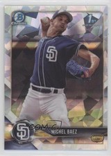 2018 Bowman Chrome Prospects Atomic Refractor Michel Baez #BCP67 kf4