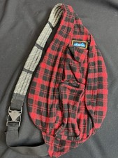Borsa a tracolla Kavu a quadri bufalo "Lumberjack" corda tracolla escursione natura all'aperto