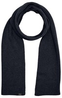 Strickschal Mit Label Patch Unisex Warm Weich Modisch Winter Accessoire