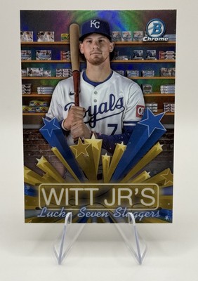 2025 Bowman Chrome Bobby Witt Jr. Lucky Seven Sluggers | eBay