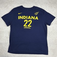 Indiana Fever Shirt Mens XL Blue WNBA Explorer Edition Caitlin Clark Nike