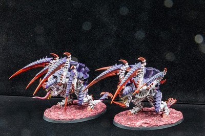 Painted Carnifex Brood (Set of 2)   Hive Fleet Leviathan   Fully Magnetized