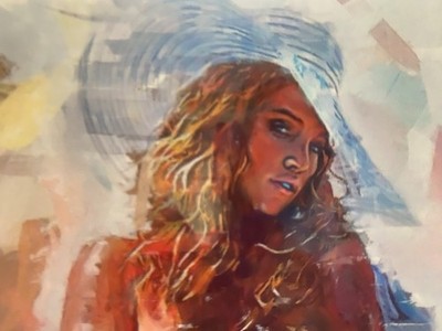 Elizabeth Ostrander #2 Art Card Limited Numbered 30/50 Edward Vela Signed 2022.