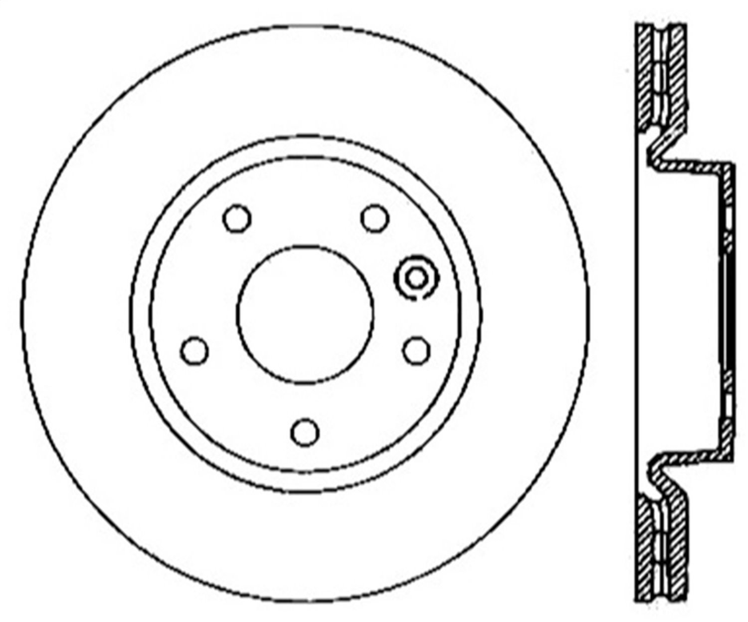 StopTech 126-22011CSR StopTech Sport Rotors Cryo Slot Front Right