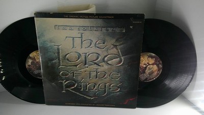 LORD OF THE RINGS Fantasy LOR-1D gf Rosenman (1978) EX 2 LPs
