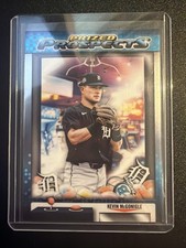 2025 Bowman Chrome Prized Prospects KEVIN MCGONIGLE ⚡️ Detroit Tigers #PP-2