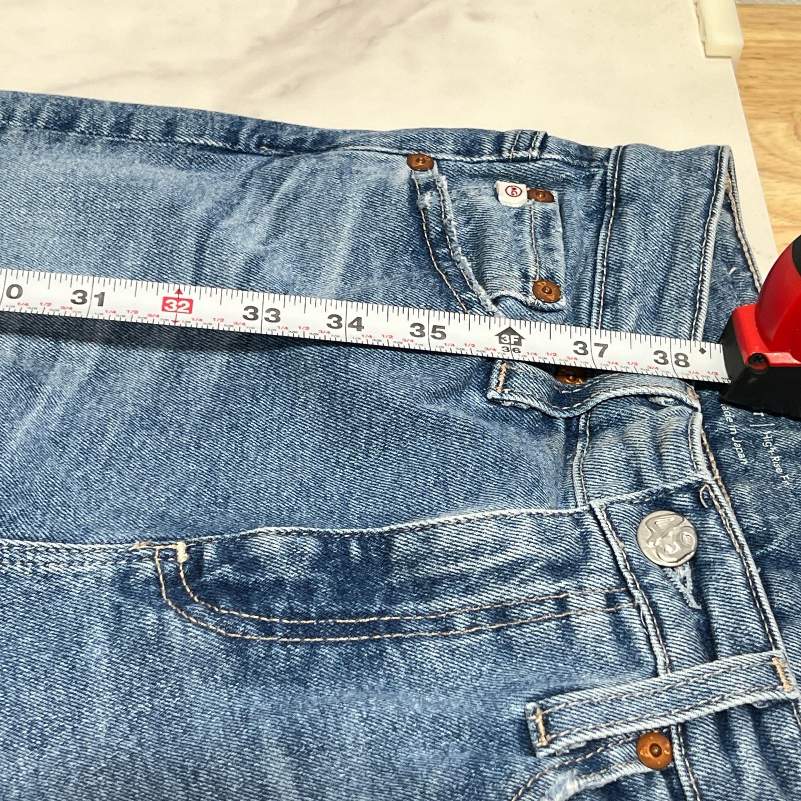 AG Adriano Goldschmied Farrah Boot Crop High Rise Jeans 25x30 thumbnail 13