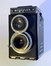 Argus Argoflex E TLR Vintage Camera 75mm f/4.5 Lens   Shutter Not Working