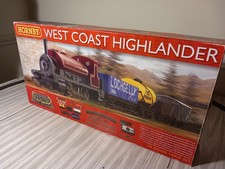 Hornby R1157 West Coast Highlander Electric Train Set Appears Unused.
