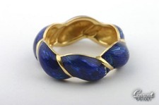 Emaillering 18kt 750 er Gelb Gold Gold Email ...