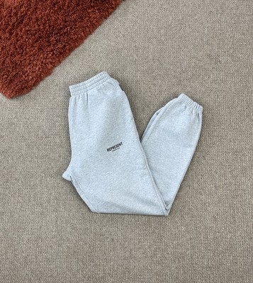 Represent Joggers Grey Small Mens Basic Sweat Pants Cotton Cuffed Genuine Mint