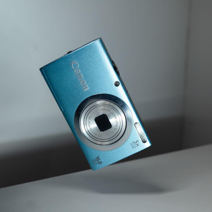 Canon PowerShot A2400 IS Blue 16.0MP Digital Camera English