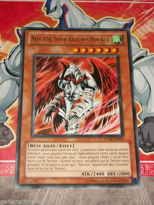 Yu Gi Oh Karte Alector, Herrscher der Vögel TU06-FR011