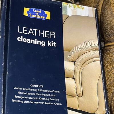 Leather Furniture Care Kit Cleaner Conditions Protects CAR VAN MOTORHOME  CAMPER UK