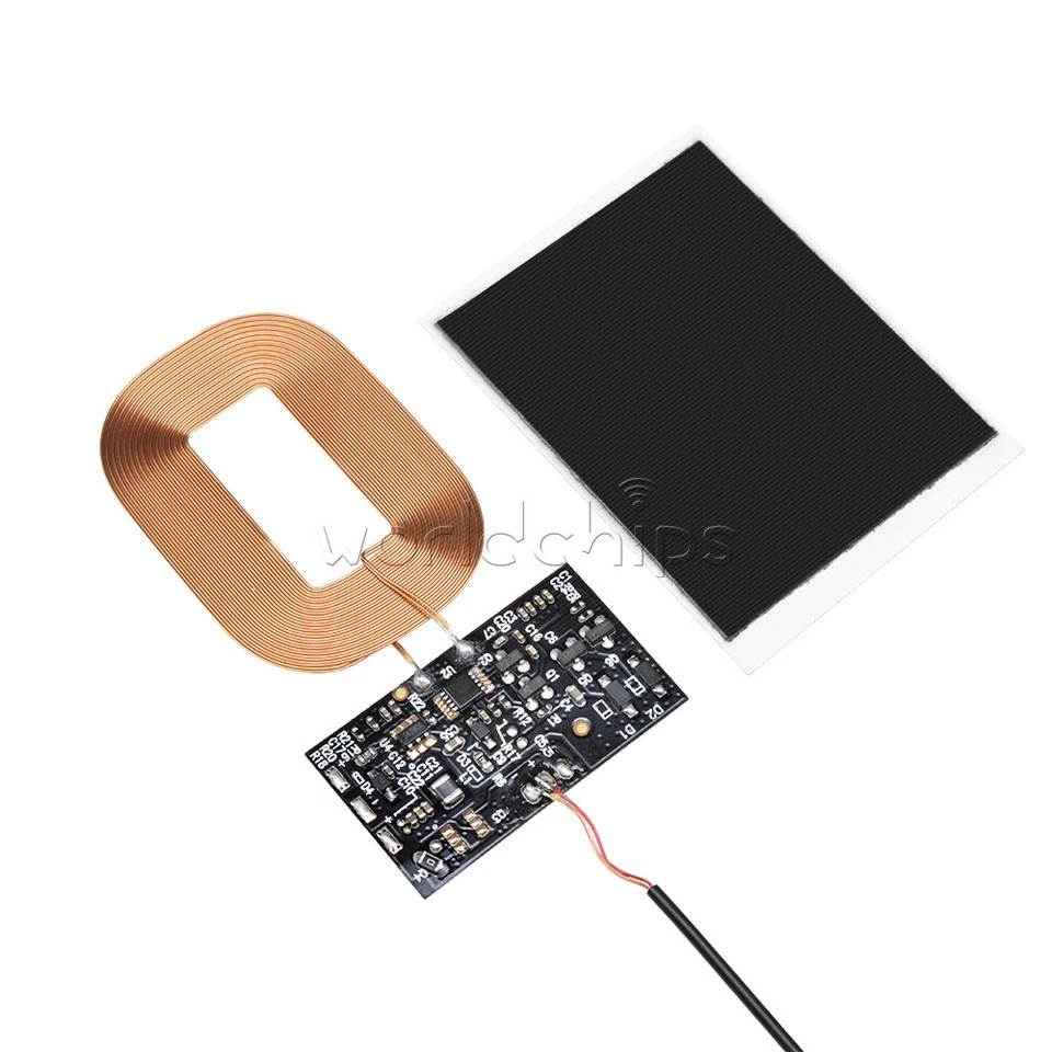 5W 5V 1A Wireless Charger PCBA Board Receiver Module + Coil Charging Module - Image 3 of 4