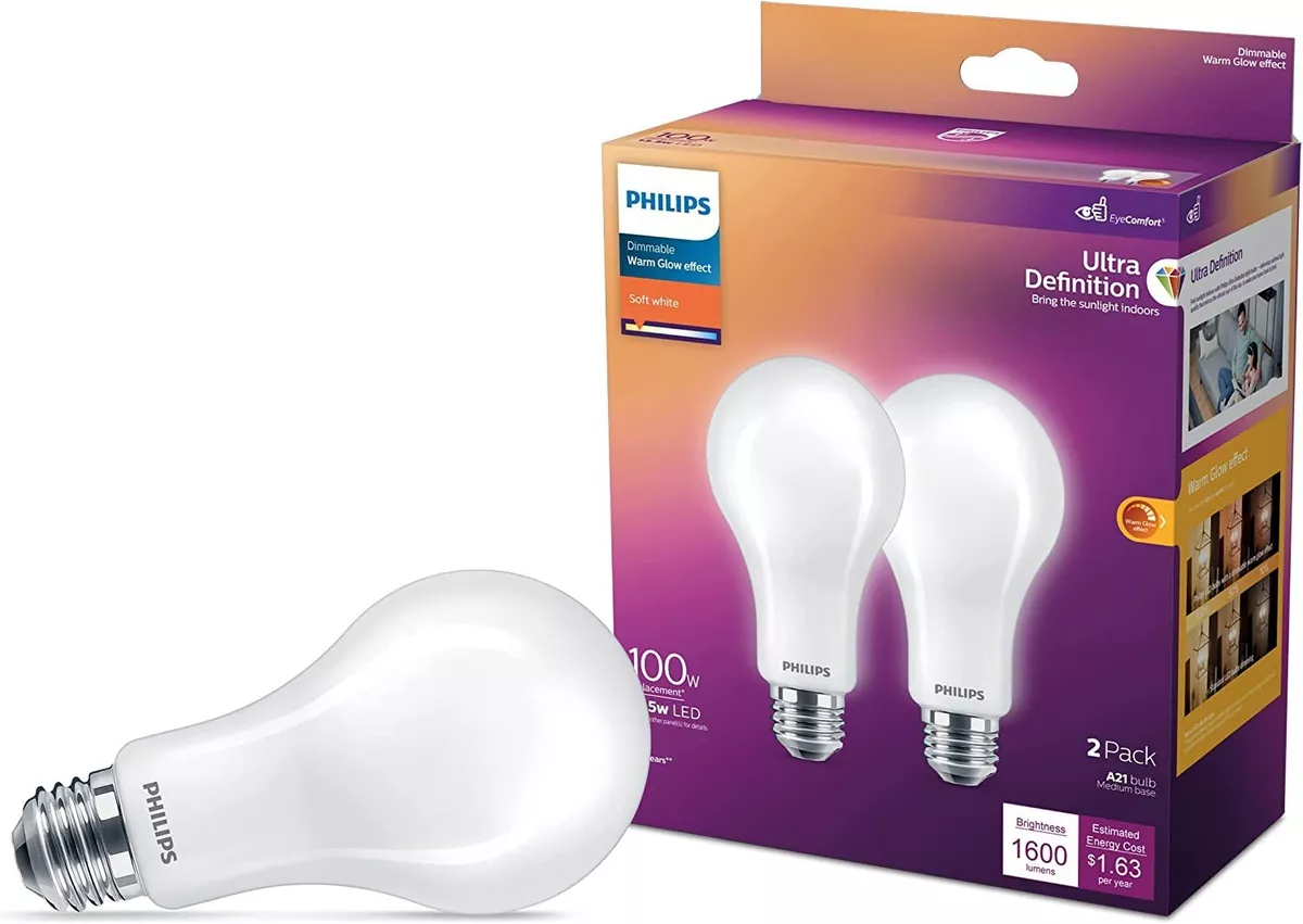 Philips LED Ultra Definition Flicker Free Dimmable Eye Comfort
