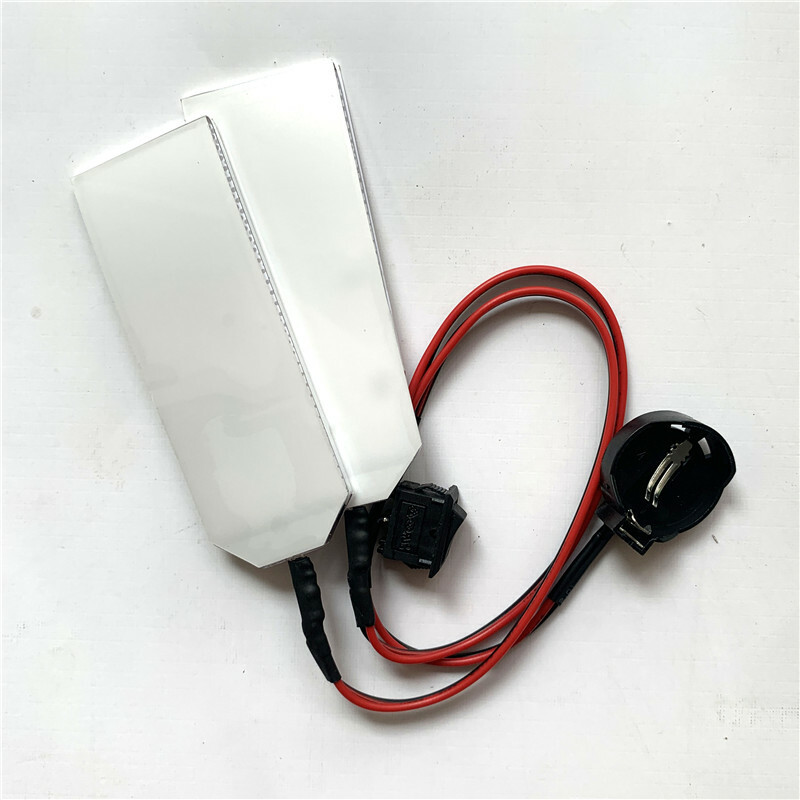 DIY Bendable LED Light Eyes For Iron Man Batman Helmet Mask